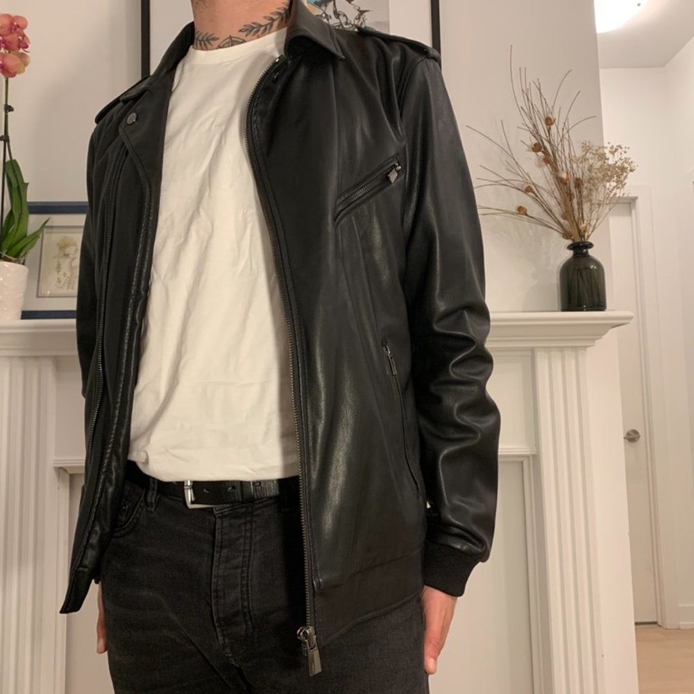 Faux-leather jacket - Picture 2 of 5